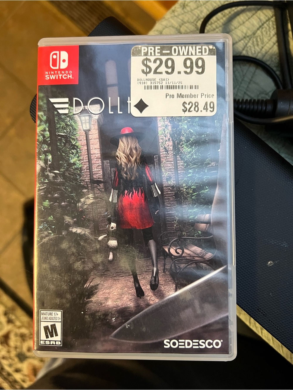Dollhouse Nintendo Switch Game - Nintendo, Red & Black
